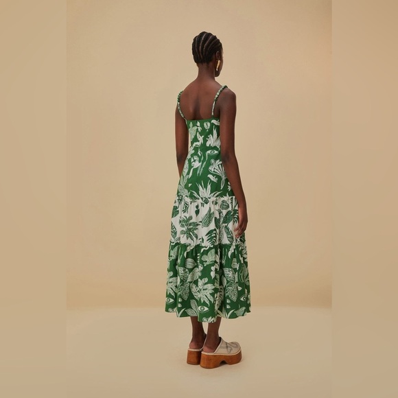 FARM Rio Forest Soul Mix Midi Dress - Picture 4 of 11